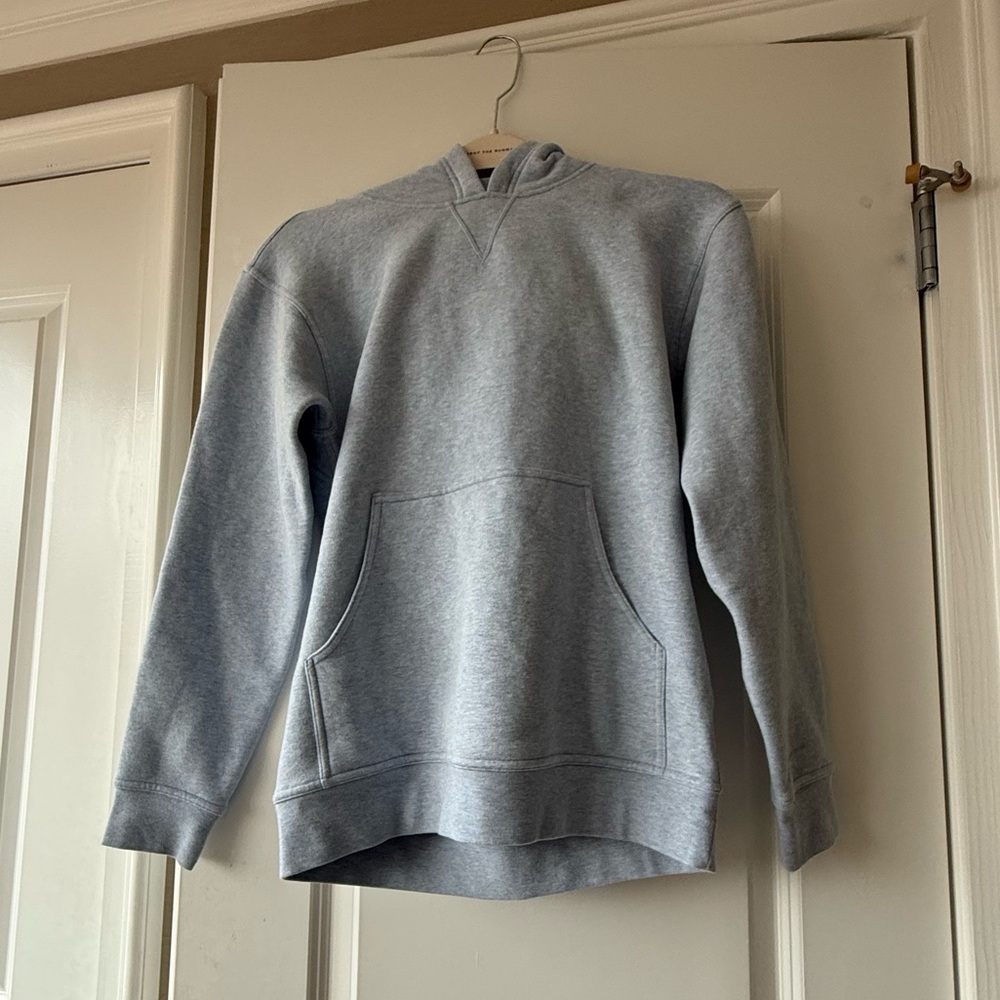 Lululemon X Barry's Bootcamp Hooded blue / grey sweatshirt